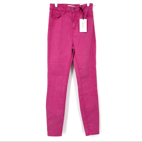 Cello Denim - ❤️‍🔥 (5/20) NWT Cello High Rose Crop Skinny Pink Jeans Size 5